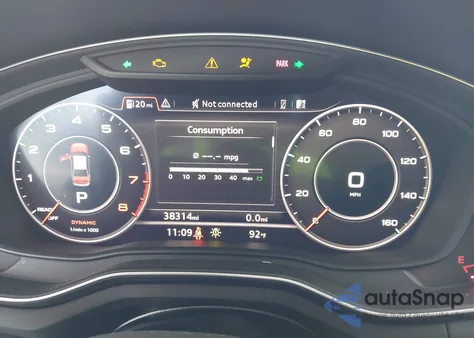 2018 Audi A4 2.0T Premium/2.0T Tech Premium z USA, uszkodzony, nr VIN WAUENAF4XJA069245